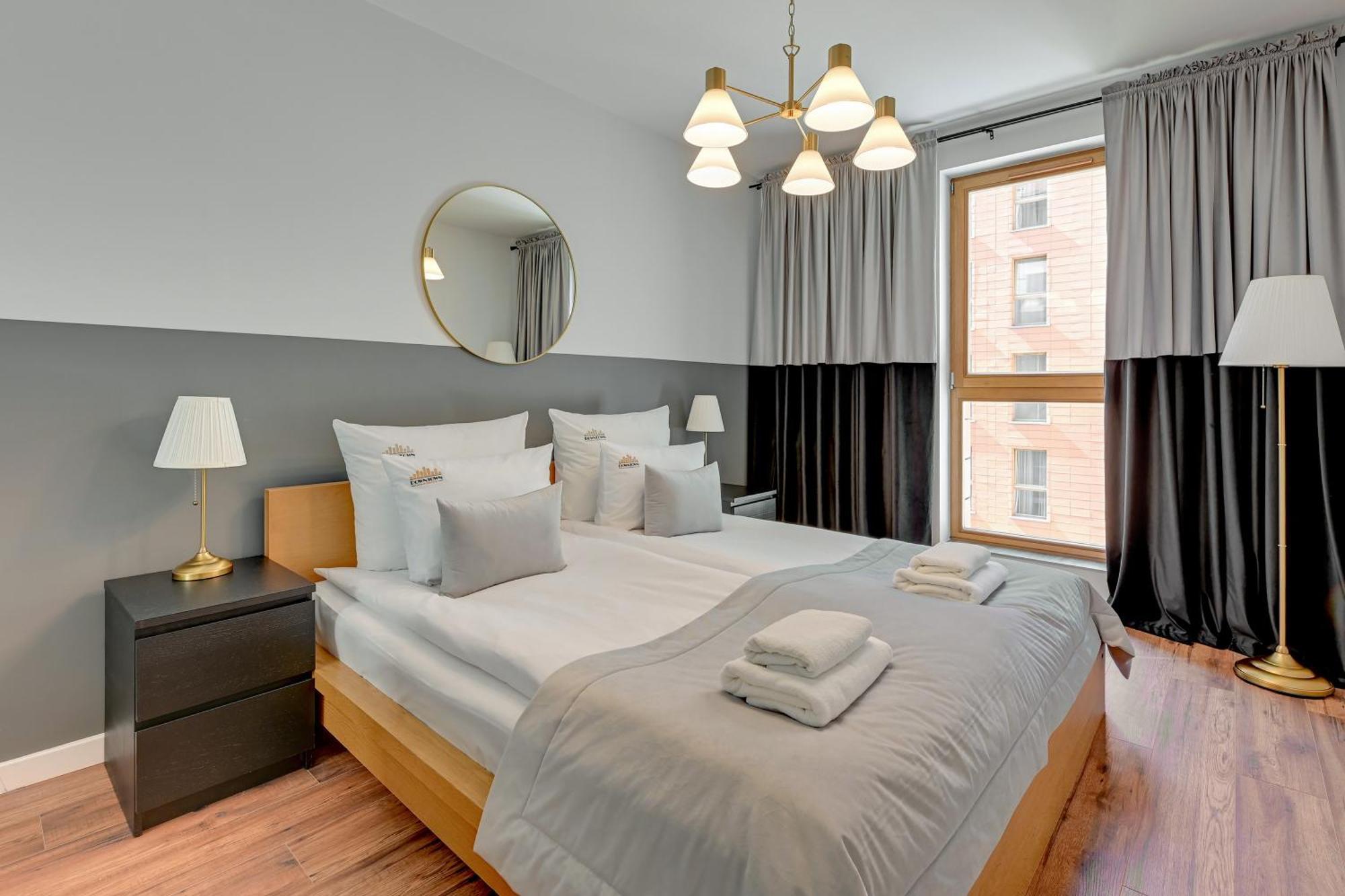 Aura Island Riverside By Downtown Apartments Gdansk Bagian luar foto