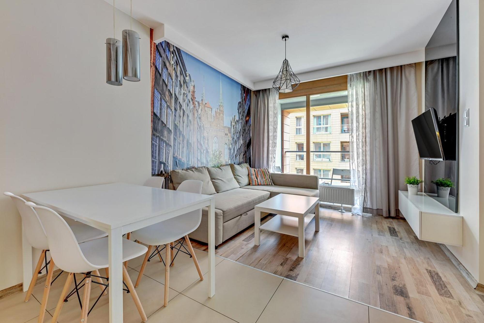 Aura Island Riverside By Downtown Apartments Gdansk Ruang foto