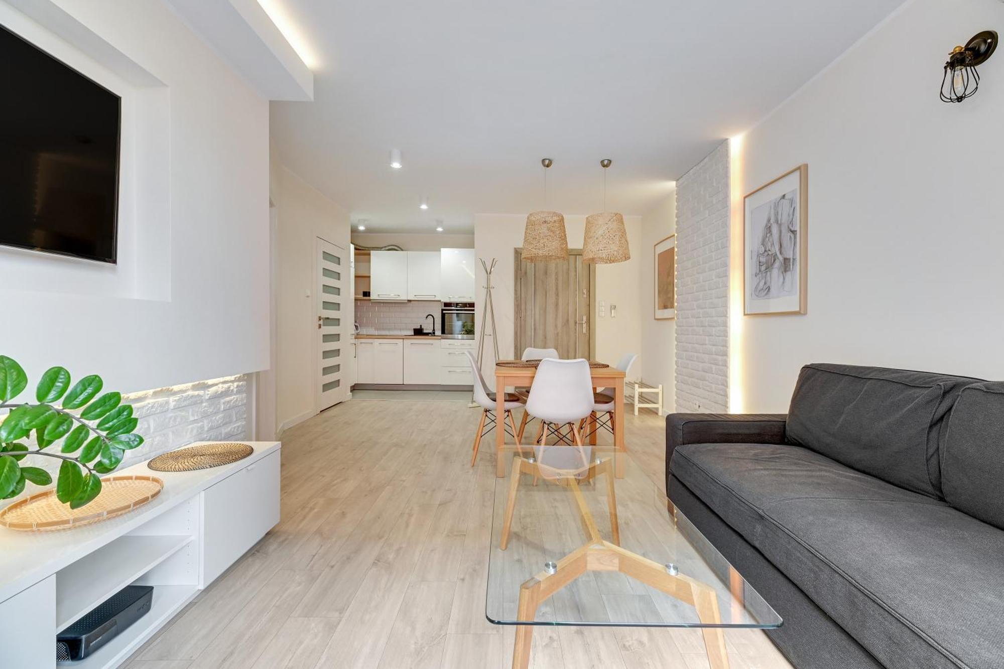 Aura Island Riverside By Downtown Apartments Gdansk Ruang foto