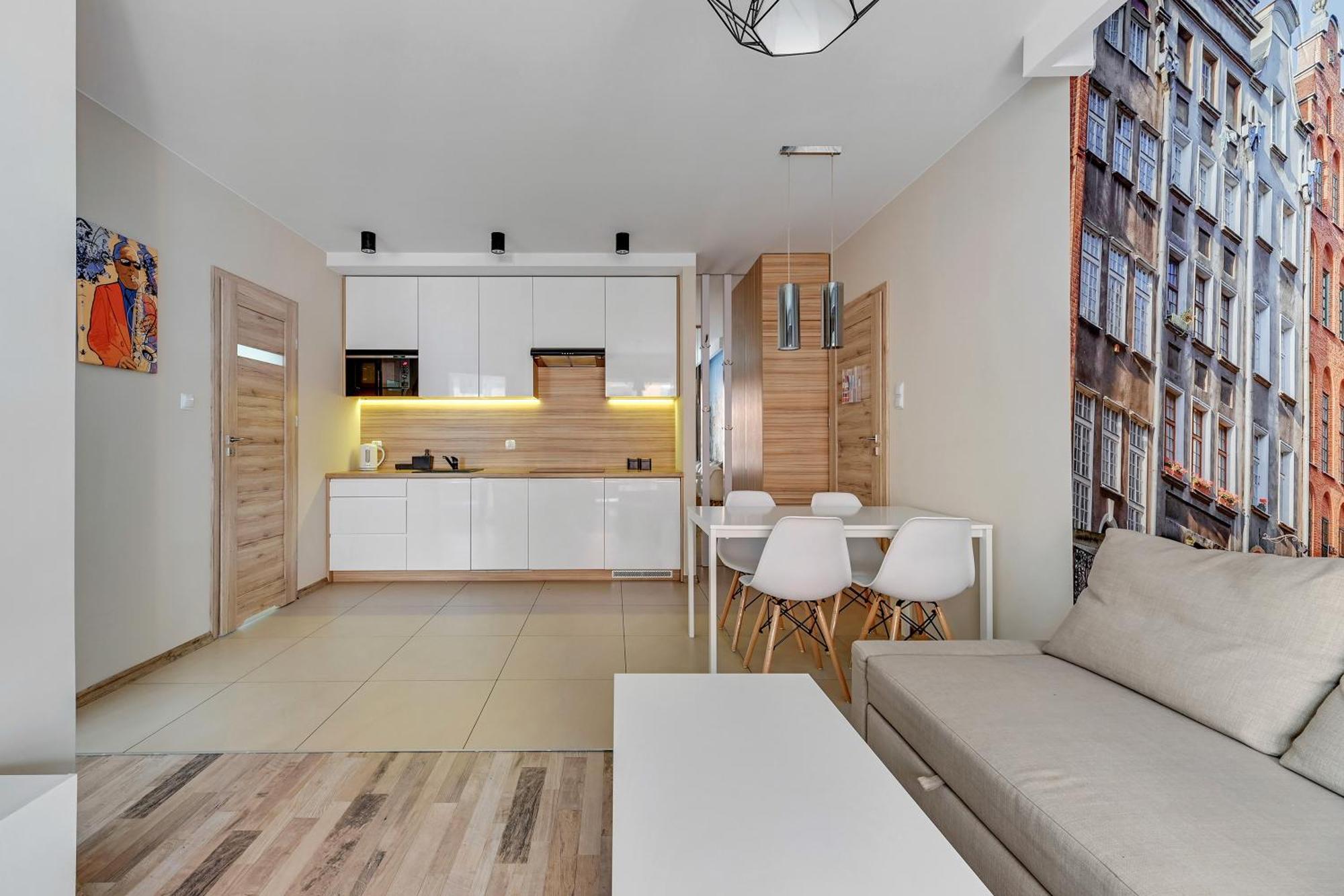 Aura Island Riverside By Downtown Apartments Gdansk Bagian luar foto